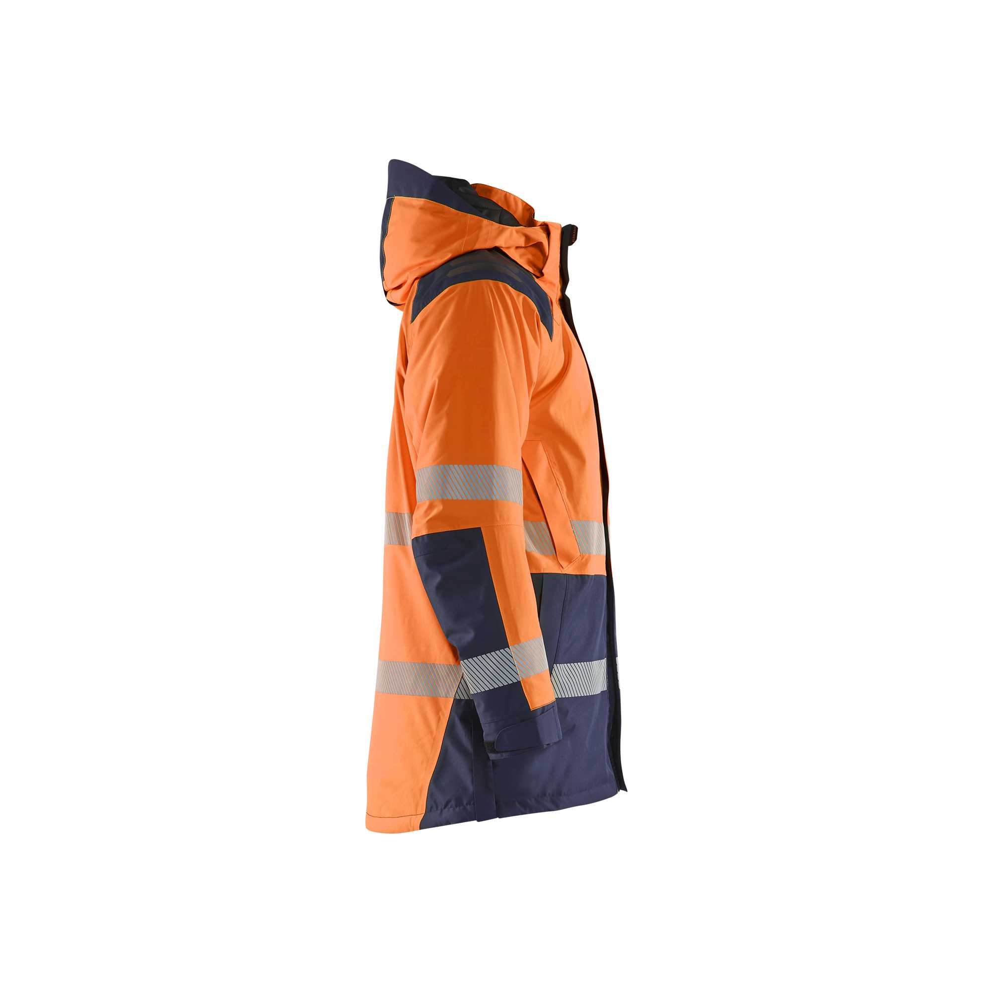 BLAKLADER 44571987 Hi Vis Winter Parka Parka Work Jacket MEN - Waterproof